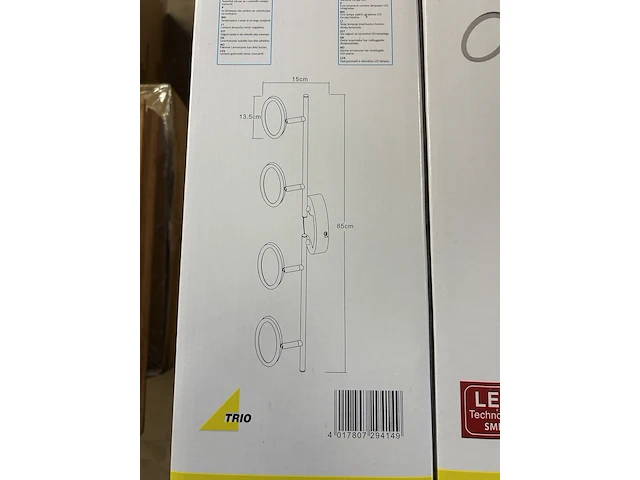 Ca. 50x plafondlamp led geïntegreerd, trio - afbeelding 3 van  5