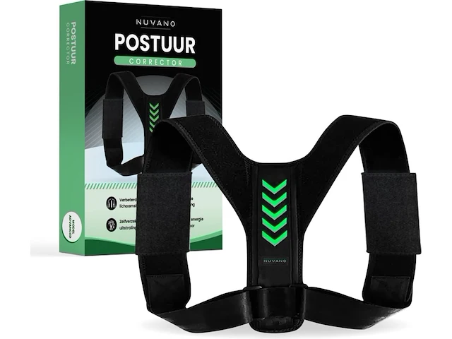 Ca. 50x postuur corrector, rugbrace, houding corrector nuvano - afbeelding 4 van  5