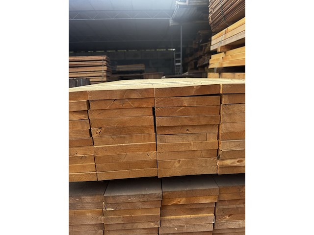 Ca. 50x vuren planken geschaafd , 2,8 x 19,5 x 220 cm - afbeelding 2 van  3
