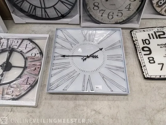 Ca. 50x wandklok o.a. riverdale, kensington, meerdere kleuren - afbeelding 21 van  21