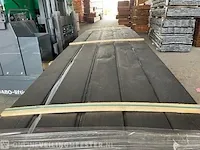 Ca. 50x wisselsponning (sponningplanken) , 16x178mm, lengte 500cm