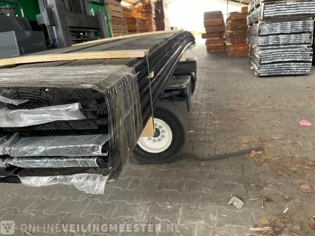 Ca. 50x wisselsponning (sponningplanken) , 16x178mm, lengte 500cm - afbeelding 2 van  3