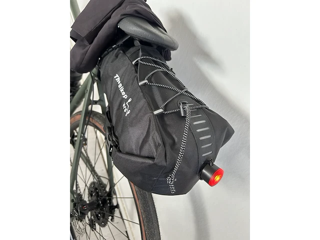 Ca. 50x zadeltas 13l, the bikepackers, zwart - afbeelding 2 van  19