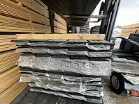 Ca. 50x zweeds rabat zwart gecoat, 16x195mm, lengte 400cm - afbeelding 3 van  3