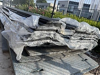 Ca. 50x zweeds rabat zwart gecoat, 16x195mm, lengte 450cm - afbeelding 3 van  3