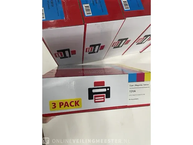 Ca. 52x mix pixeljet , cyan, black, magenta, yellow - afbeelding 1 van  5