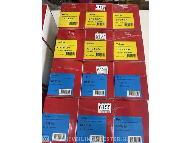 Ca. 52x mix pixeljet , cyan, black, magenta, yellow - afbeelding 2 van  5