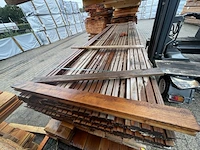 Ca. 53x douglas design/triple/deens profiel, 22x142mm, lengte 400cm - afbeelding 1 van  3