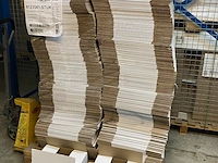 Ca. 540x verzenddozen, wit, 34x23x27cm - afbeelding 1 van  4