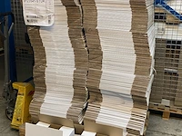 Ca. 540x verzenddozen, wit, 34x23x27cm - afbeelding 3 van  4