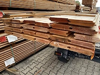 Ca. 54x douglas wisselsponning/halfhoutsrabat, 18x190mm, lengte 500cm - afbeelding 3 van  3
