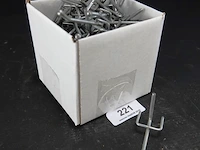 Ca. 55 haken voor winkeldisplay l8cm - afbeelding 1 van  3