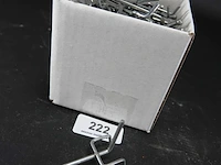 Ca. 55 haken voor winkeldisplay l8cm - afbeelding 1 van  3