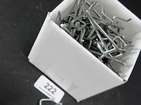 Ca. 55 haken voor winkeldisplay l8cm - afbeelding 2 van  3