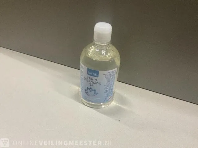 Ca. 550x handdesinfectie 500 ml syr-gel, hand cleansing gel, , (22 dozen) - afbeelding 1 van  2