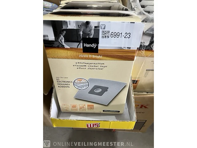 Ca. 55x doosjes stofzuigerzakken handy - afbeelding 3 van  3