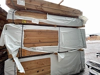 Ca. 55x douglas balken geschaafd, 90x90mm, lengte 300cm - afbeelding 4 van  4