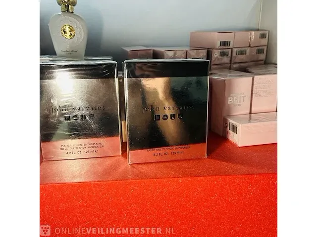 Ca. 55x luxe parfum - burberry john varvatos xxxl grote partij - afbeelding 2 van  3
