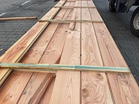 Ca. 56x douglas zweeds rabat, 9x182mm, lengte 500cm - afbeelding 1 van  3