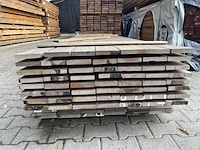 Ca. 56x guyana ipé planken geschaafd, 21x120mm, lengte 365cm - afbeelding 3 van  3