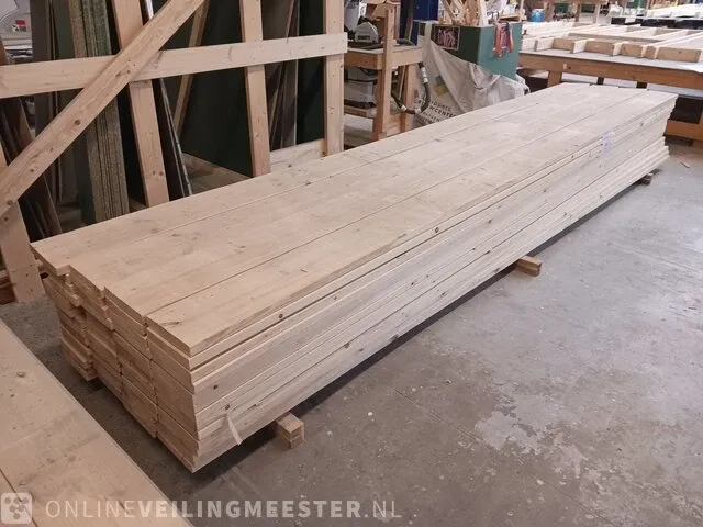 Ca 56x vurenhouten plank - afbeelding 1 van  4