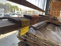 Ca. 57x thermo vuren geschaafd, 18x90mm, lengte 480cm - afbeelding 2 van  3
