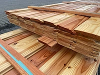Ca. 58x douglas halfhoutsrabat, 18x140mm, lengte 400cm - afbeelding 3 van  3