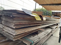 Ca. 58x douglas wisselsponning, 18x190mm, lengte 300cm - afbeelding 2 van  3