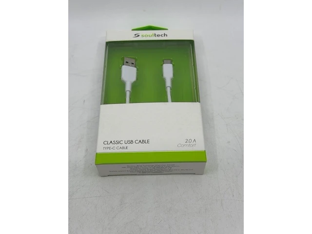 Ca. 58x laadsnoer usb-c soultech, dk022b - afbeelding 1 van  5