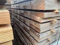 Ca. 59x douglas planken fijnbezaagd, 32x150mm, lengte 300cm - afbeelding 3 van  3