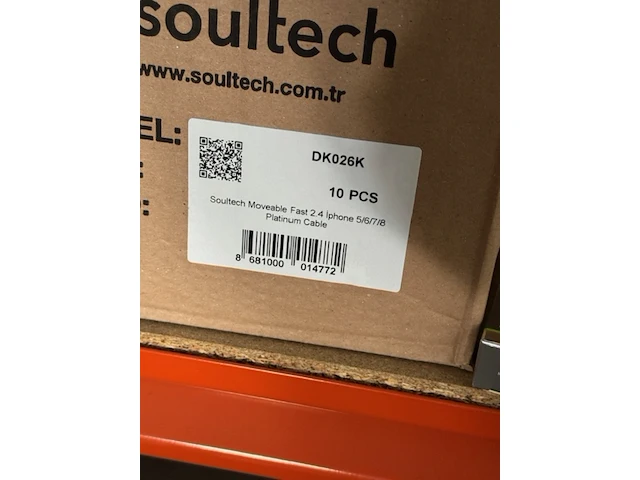 Ca. 59x usb laadsnoer iphone soultech, dk026k - afbeelding 3 van  4