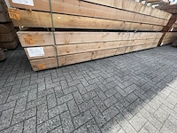 Ca. 5x douglas balken fijnbezaagd, 200x200mm, lengte 500cm - afbeelding 4 van  4