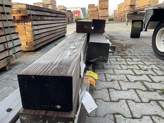 Ca. 5x douglas balken - afbeelding 3 van  3