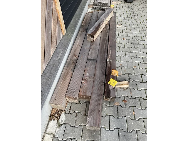 Ca. 5x partij douglas balken - afbeelding 1 van  3