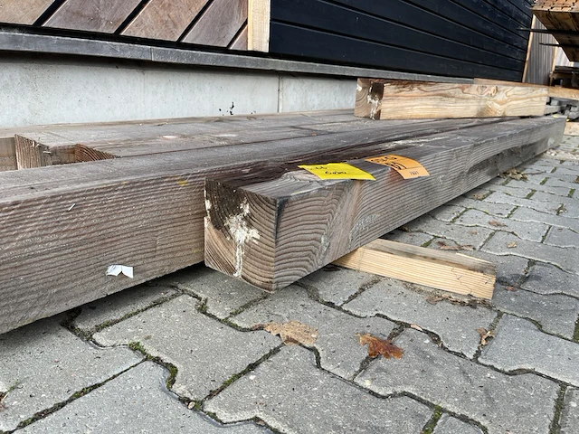 Ca. 5x partij douglas balken - afbeelding 2 van  3