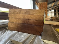 Ca. 5x thermo vuren geschaafd, 20x160mm, lengte 510cm - afbeelding 3 van  3