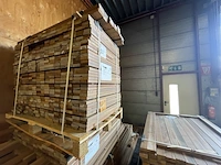 Ca. 600x ipé planken geschaafd country grade, 21x70mm, lengte 576/65cm, 24/125cm - afbeelding 2 van  3