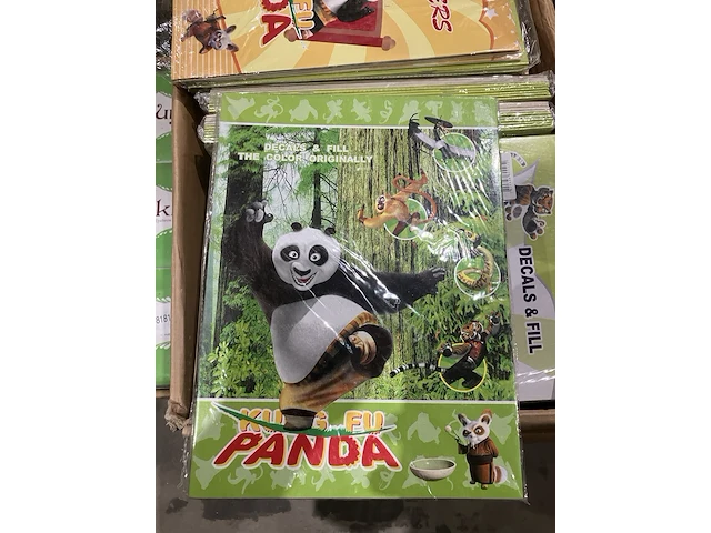 Ca. 600x stickerboeken , kung fu panda - afbeelding 2 van  5