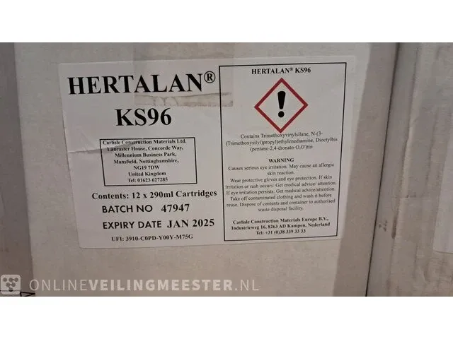 Ca. 60x afdichtingssealant hertalan, ks96 - afbeelding 6 van  8