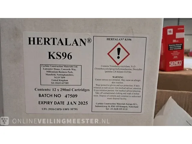 Ca. 60x afdichtingssealant hertalan, ks96 - afbeelding 7 van  8