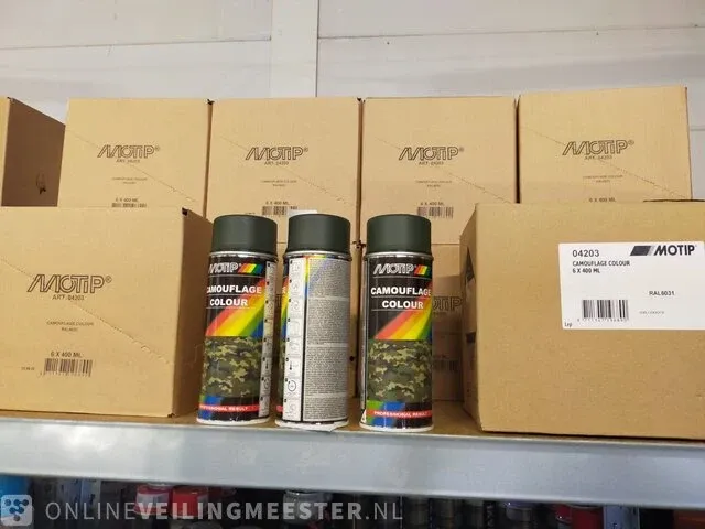 Ca. 60x camouflage colour motip, ral 6031 - afbeelding 1 van  4