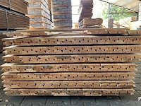 Ca. 60x douglas dubbele rhombus, 25x123mm, lengte 400cm - afbeelding 3 van  4