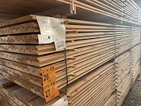 Ca. 60x douglas dubbele rhombus, 25x123mm, lengte 400cm - afbeelding 4 van  4