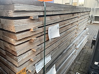 Ca. 60x douglas planken fijnbezaagd, 32x150mm, lengte 300cm - afbeelding 2 van  3