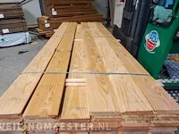 Ca. 60x douglas wisselsponning, 18x185mm, lengte 500cm