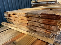 Ca. 60x douglas wisselsponning/halfhoutsrabat, 18x190mm, lengte 400cm - afbeelding 3 van  3