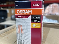 Ca. 60x e27 led lamp warm wit osram - afbeelding 1 van  3