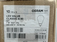 Ca. 60x e27 led lamp warm wit osram - afbeelding 3 van  3