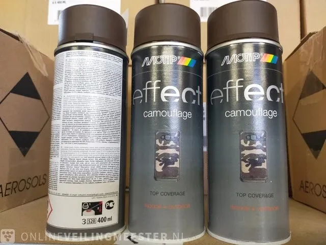 Ca. 60x effect camouflage lak motip, ral 8027 - afbeelding 2 van  4