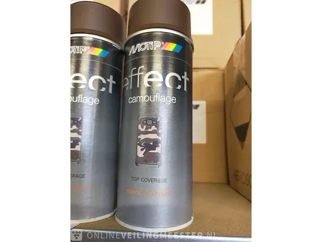 Ca. 60x effect camouflage lak motip, ral 8027 - afbeelding 3 van  4